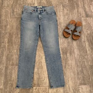 Madewell tomboy straight jeans